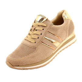 M.Daszyński Scarpe sportive da donna Beige MR2169 3