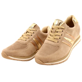 M.Daszyński Scarpe sportive da donna Beige MR2169 2