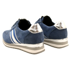 M.Daszyński Scarpe sportive femminili blu MR2169 5