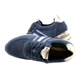M.Daszyński Scarpe sportive femminili blu MR2169 4
