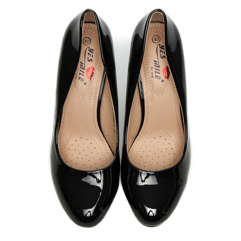 Yes Mile Pompe laccate nero 1