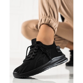TRENDI Scarpe sportive alla moda nero 1