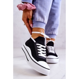 S.Barski Sneakers Soren Socks da donna nere nero 2