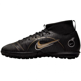 Scarpe da calcio Nike Mercurial Superfly 8 Academy Tf Jr DJ2864 054 nero nero 1