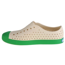 Scarpe native Jefferson 11100100-1865 beige/crema, verde écru 1