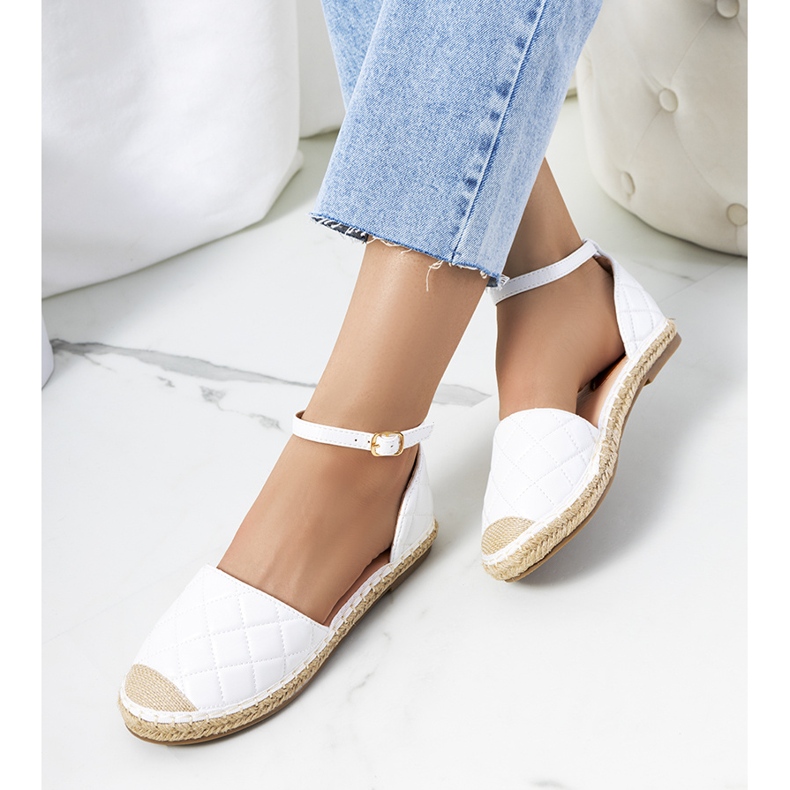Le espadrillas bianche di Faiz bianco 1