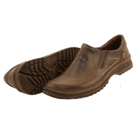 KOMODO 869 scarpe da uomo casual marroni marrone 5