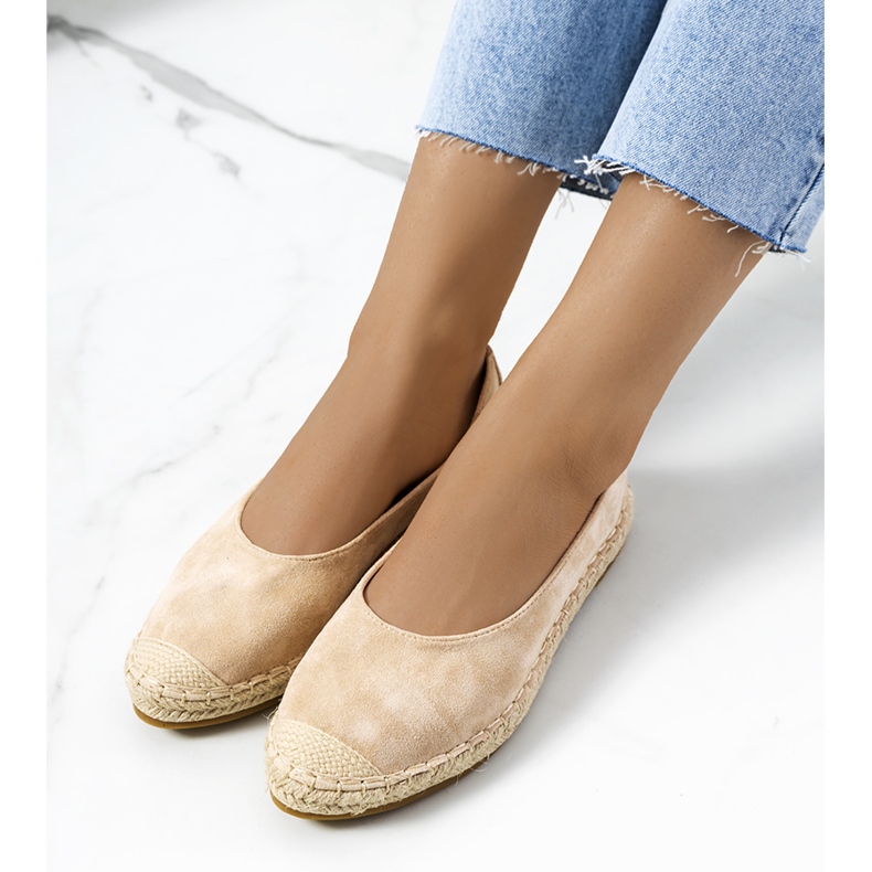 Espadrillas da donna beige Sipkema 1