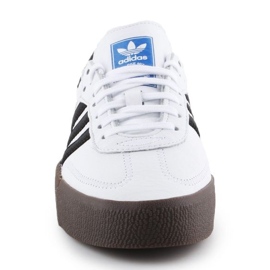 Scarpe Adidas Sambarose W AQ1134 bianco nero 2