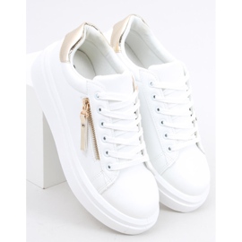 Sneakers da donna Lerato BIANCO/ORO d'oro 1