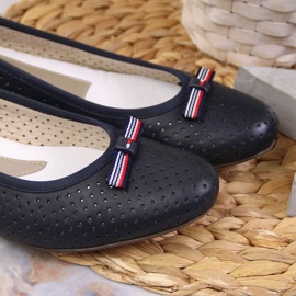 Rieker W RKR532 ballerine traforate blu navy 2