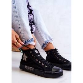 Sneakers Alte Classiche Big Star JJ274380 Nere nero 1