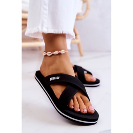 Ciabatte da donna in schiuma Big Star JJ274A338 nere nero 2