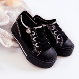 Sneakers da bambino Big Star JJ374396 Nere nero 2