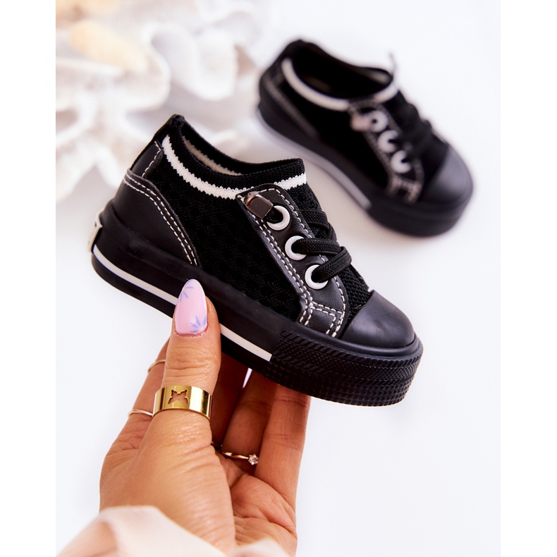 Sneakers da bambino Big Star JJ374393 Nere nero 1
