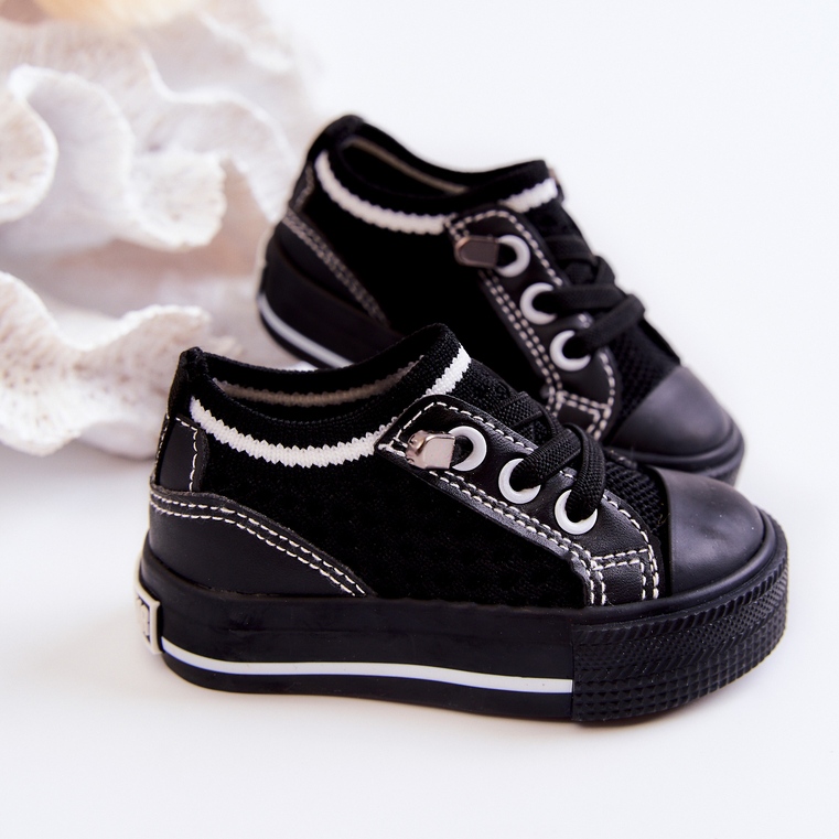 Sneakers da bambino Big Star JJ374393 Nere nero 2