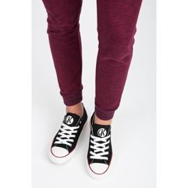 Sneakers Kylie classiche nero 2