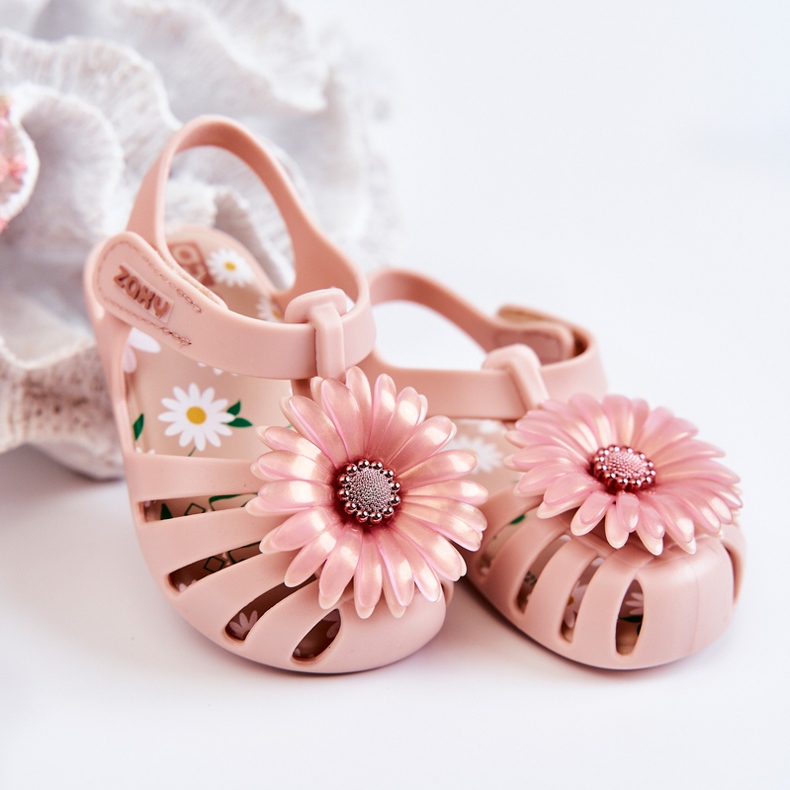 Sandali per bambini con velcro profumati ZAXY JJ385032 Rosa chiaro 1