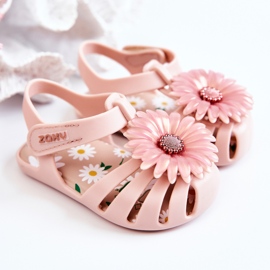Sandali per bambini con velcro profumati ZAXY JJ385032 Rosa chiaro 2