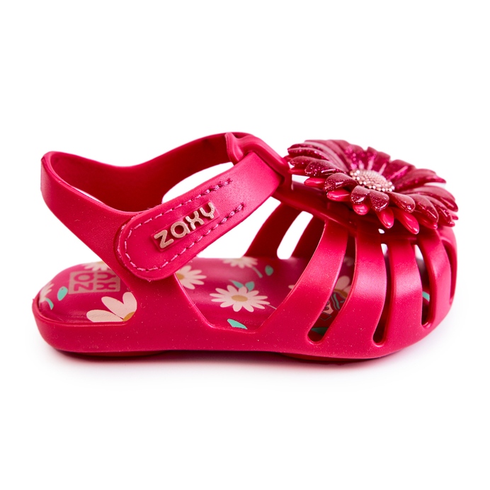 Sandali per bambini con velcro profumati ZAXY JJ385030 Rosa scuro 2