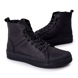 Sneakers alte da uomo Big Star II174048 Nere nero 2