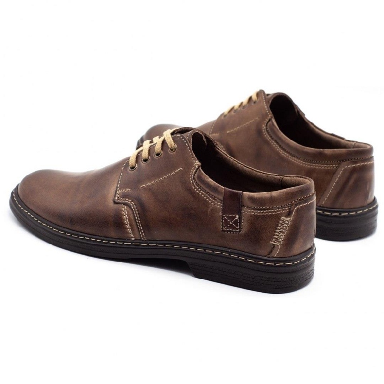 Joker Scarpe da uomo in pelle 415 marrone 5