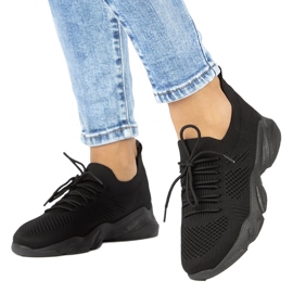 Filippo DTN2184/22 Black Women's Socks Sports Scarpe nero 3