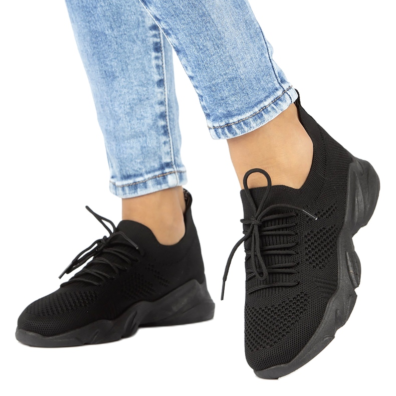 Filippo DTN2184/22 Black Women's Socks Sports Scarpe nero 3