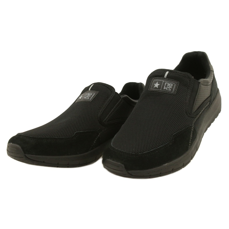 NEWS Scarpe sportive tessili Novità M 20MN20-2160 nero 2