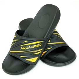 Ciabatte Aqua-Speed ​​Idaho M, col. 18 nero giallo 1