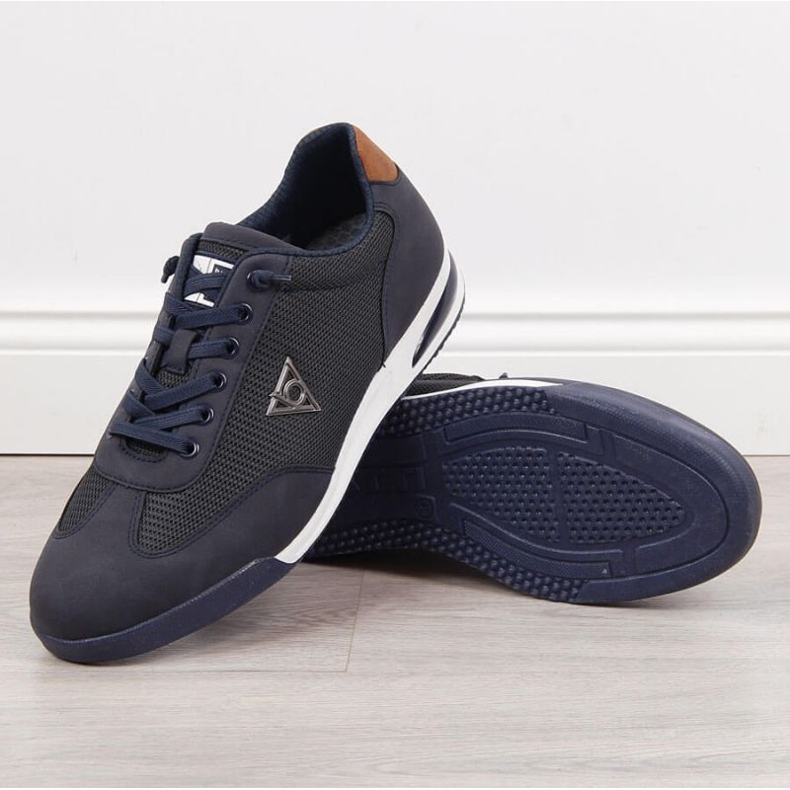 Scarpe sportive casual Bugatti M INT1522 blu navy 1