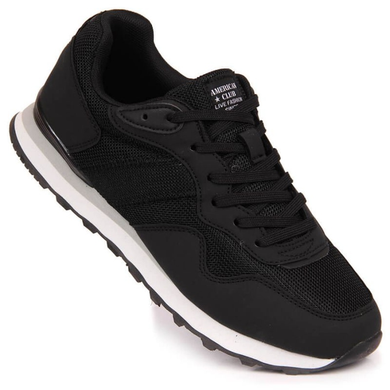 American Club W AM877A scarpe sportive nere nero 1