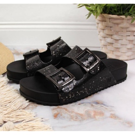 Ciabatte da spiaggia in gomma Zaxy W INT1705 nere nero 2