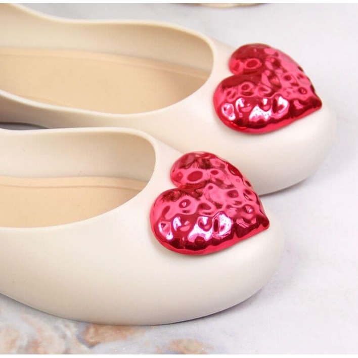 Ballerine Meliski con cuore Zaxy W INT1711A beige 2