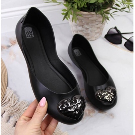 Ballerine Meliski con cuore Zaxy W INT1711B nere nero 1