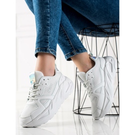 Sneakers da donna Big Star JJ274601 bianco 1