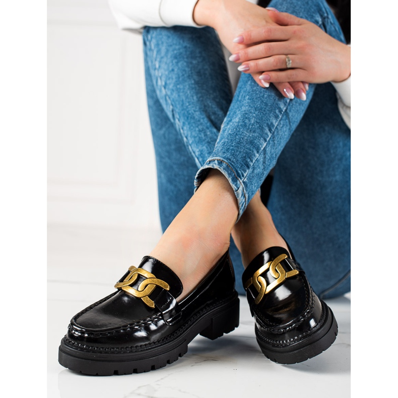 Mocassini La.Fi alla moda nero 2