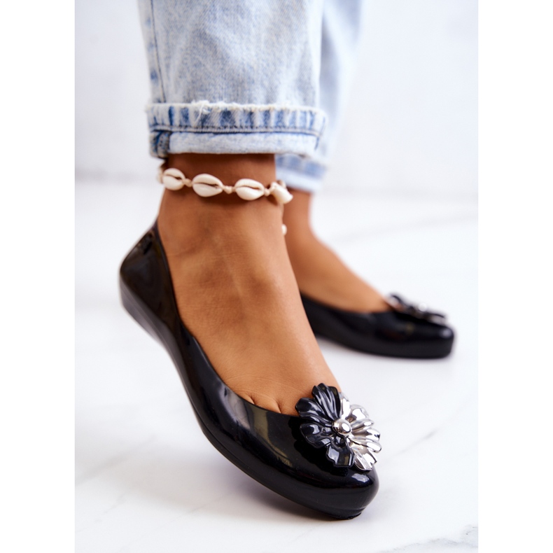 Ballerine in gomma profumata da donna ZAXY JJ285048 nere nero 2