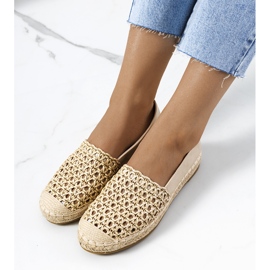 Espadrillas beige Kiomi 1