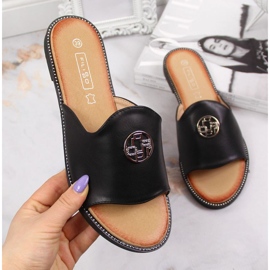Ciabatte nere con decoro Filippo W PAW344A nero 1