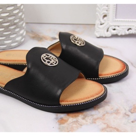 Ciabatte nere con decoro Filippo W PAW344A nero 2