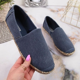 Espadrillas Big Star W JJ274902 blu blu navy 1