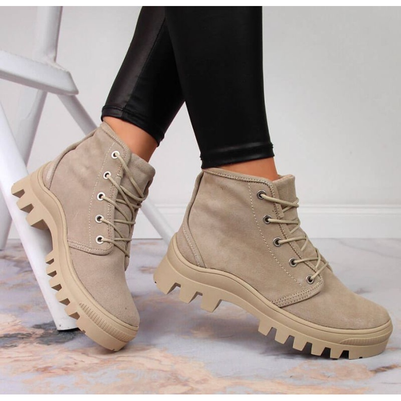 Sneaker Filippo W PAW325A in pelle beige 2