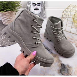 Sneakers Filippo W PAW325B in pelle grigia grigio 1