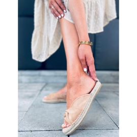 Espadrillas Teit Camel marrone 1