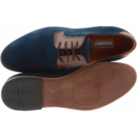 Olivier Scarpe da cerimonia uomo 102 blu navy 1