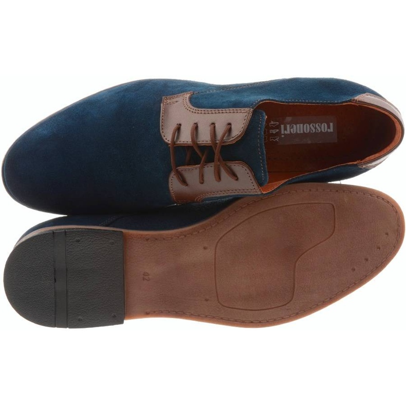 Olivier Scarpe da cerimonia uomo 102 blu navy 1
