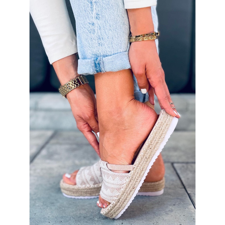 PA1 Espadrillas da donna Nour Beige 2