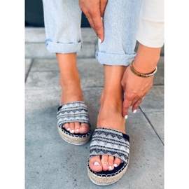 PA1 Espadrillas da donna Nour Black nero 1