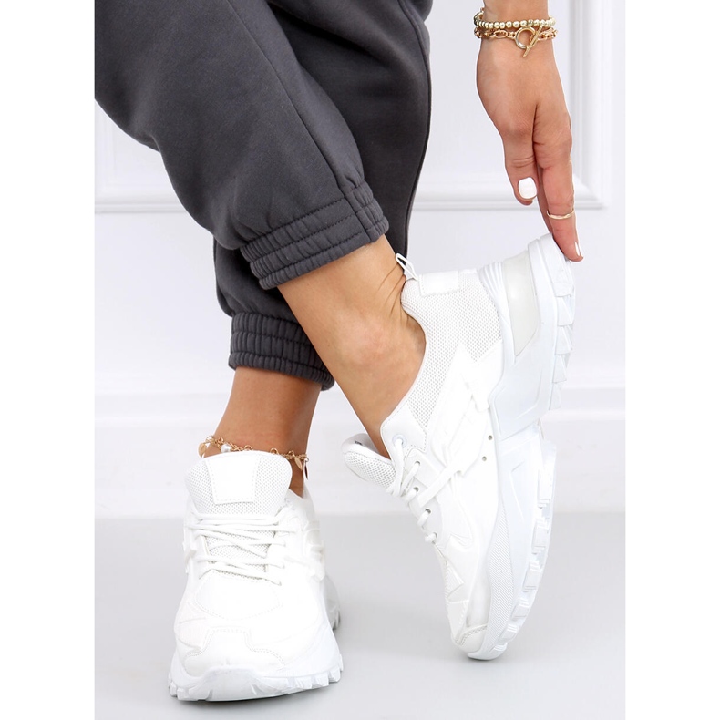 Scarpe sportive da donna Sana Bianco bianca 2